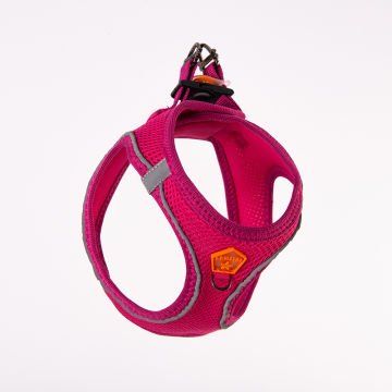 PawStar  Fucshia - Fuşya Airmesh Köpek Göğüs Tasması