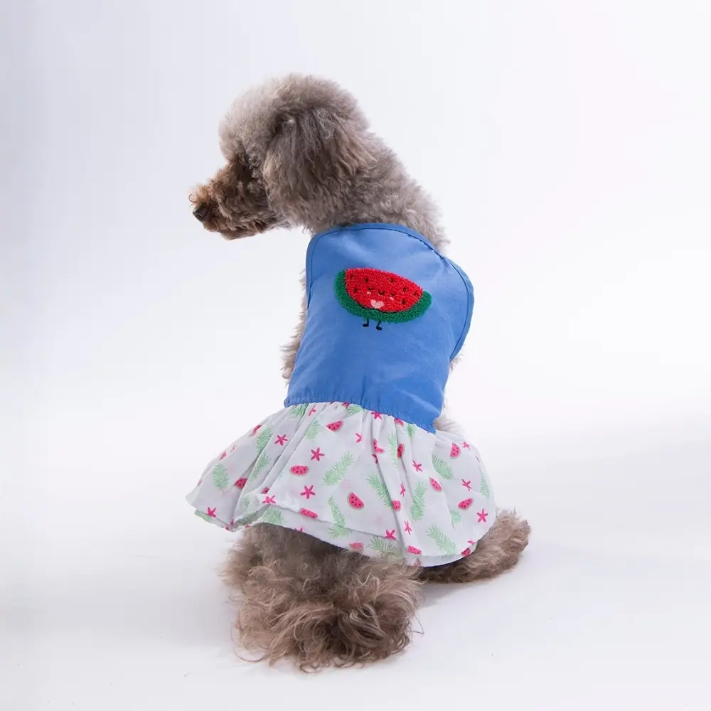 PawStar 26313 Ruby Slice Denim Elbise