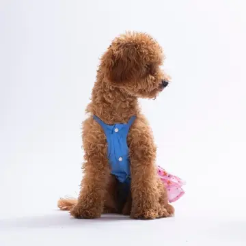 PawStar 26312 Cozie Bear Denim Elbise