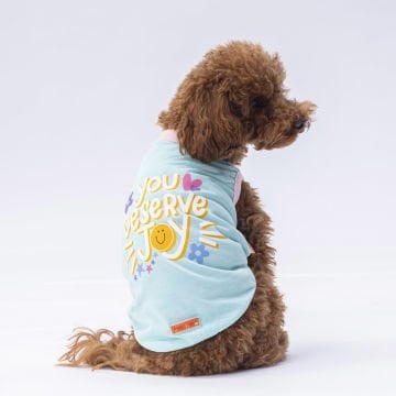 PawStar Mint Joy Büyük Irk T-Shirt