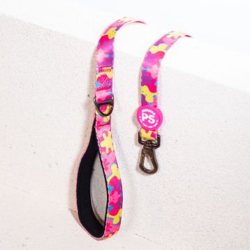 PawStar L18 Rosea Camouflage Sevk Kayışı