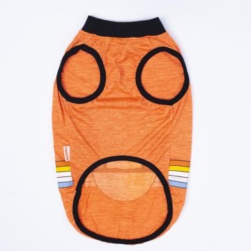 PawStar Turuncu Sunrise Büyük Irk T-Shirt