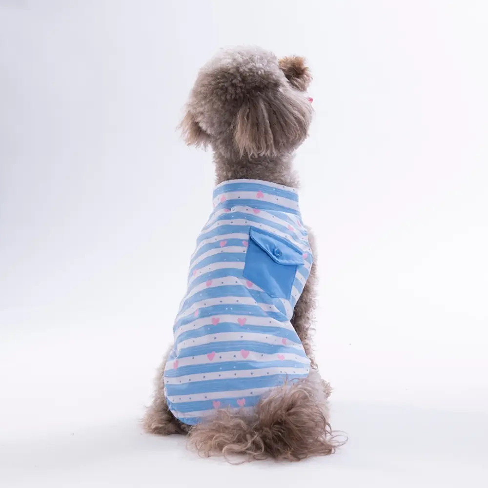 PawStar 26406 Ocean Love Desenli Gömlek