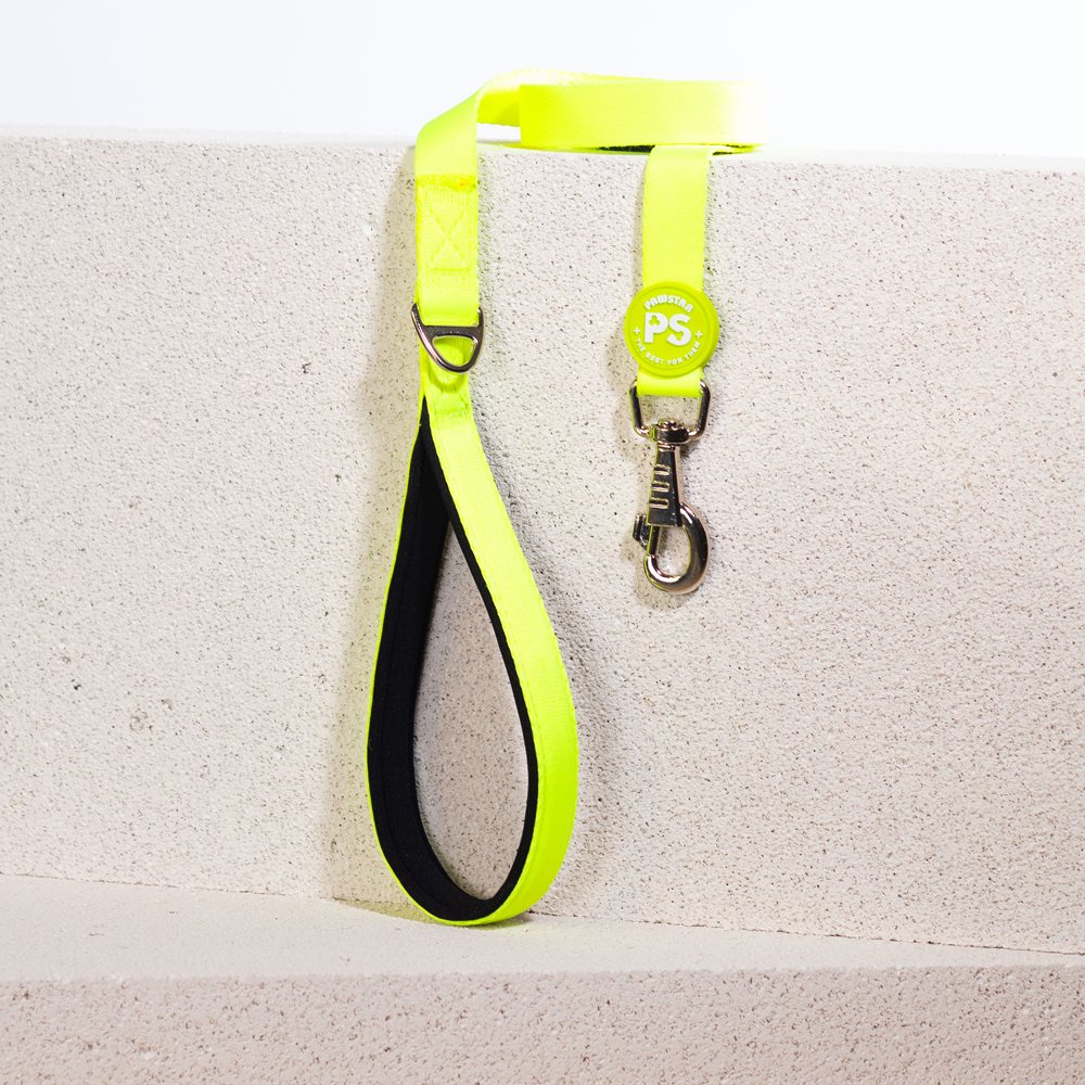 PawStar L01 Neon Sarı Sevk Kayışı