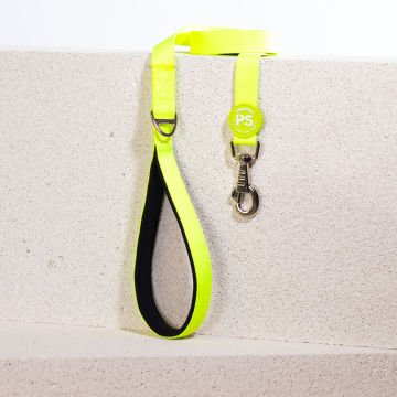 PawStar L01 Neon Sarı Sevk Kayışı