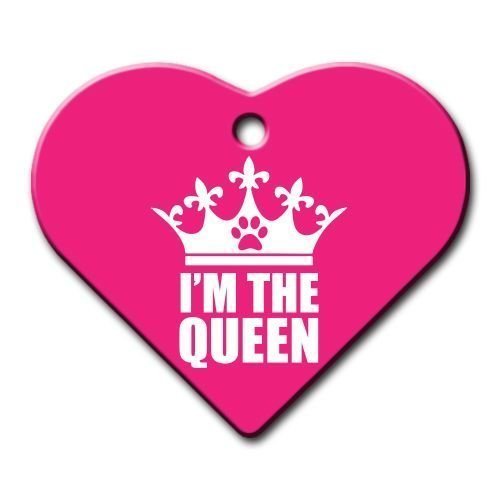 I'm The Queen Geniş Kalp Kedi Köpek Künyesi