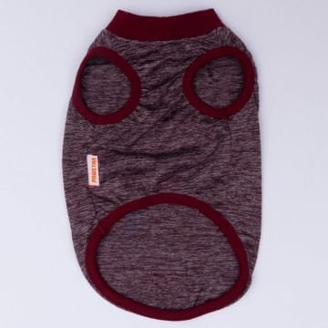 PawStar Bordo Space Time T-Shirt Küçük Irk