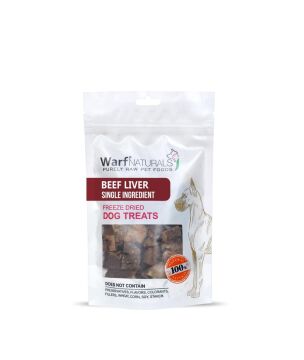 WarfNaturals Freeze Dried - Dana Karaciğer Köpek Ödül Maması 40 Gr