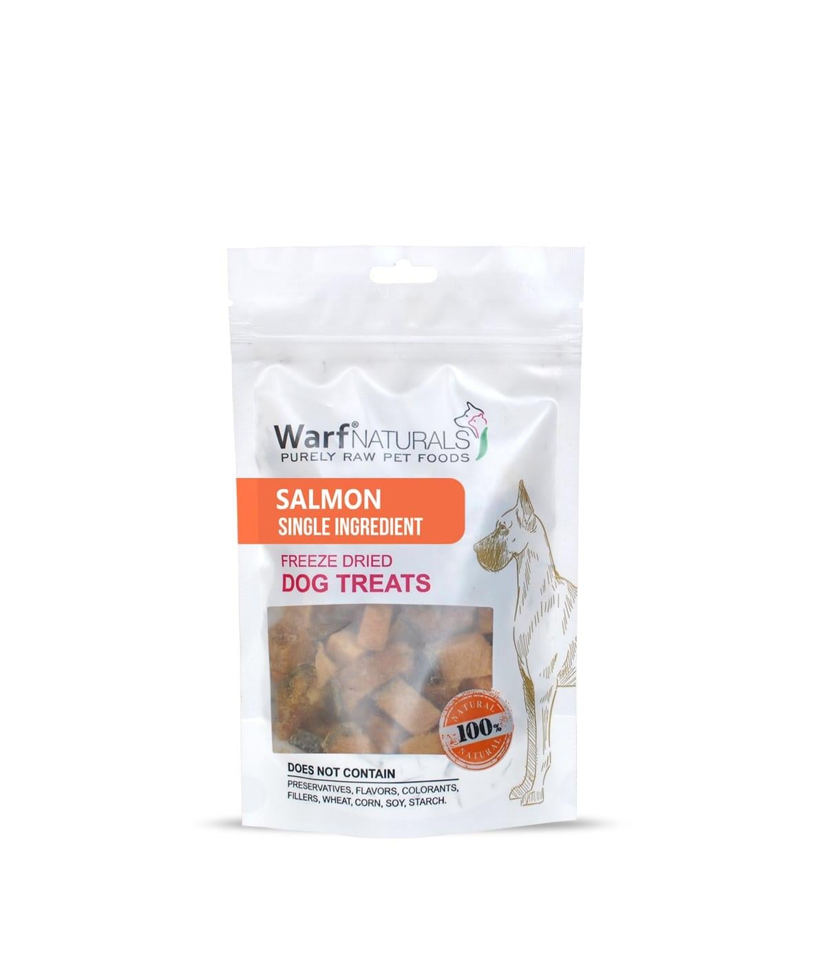 WarfNaturals Freeze Dried - Somon Köpek Ödül Maması 40 Gr