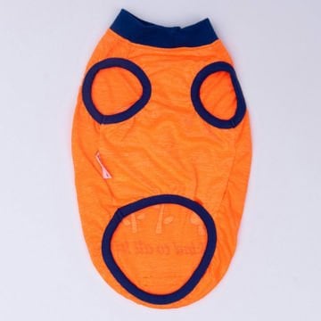 PawStar Neon Turuncu Be Kind T-Shirt Küçük Irk