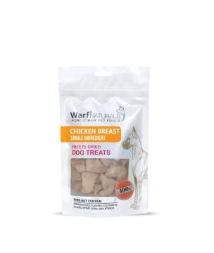 WarfNaturals Freeze Dried - Tavuk Göğüs Köpek Ödül Maması 40 Gr