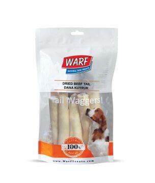 WarfNaturals Kurutulmuş Dana Kuyruk Köpek Ödülü 120 Gr