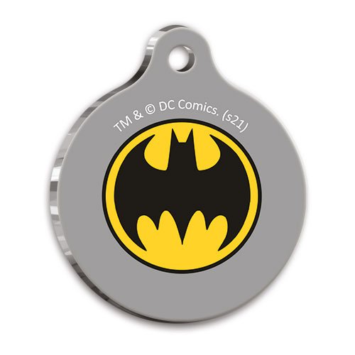 Batman Yuvarlak Kedi ve Köpek Künyesi Large 3,8 cm