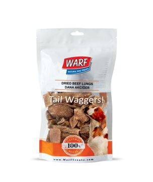 WarfNaturals Kurutulmuş Dana Akciğer Köpek Ödülü 120 Gr