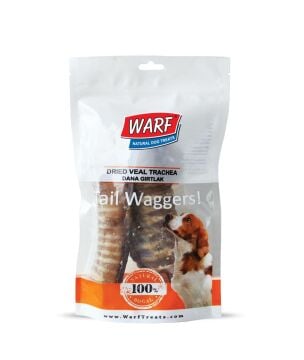 WarfNaturals Kurutulmuş Dana Gırtlak Köpek Ödülü 120 Gr
