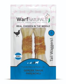 WarfNaturals Tavuklu Pres Kemik 12,5 cm 2'li 115 gr