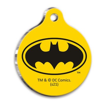 Batman Yuvarlak Kedi ve Köpek Künyesi Medium 3 cm