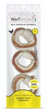 WarfNaturals Tavuklu Simit Kemik 8 CM 3 Lü 193 gr