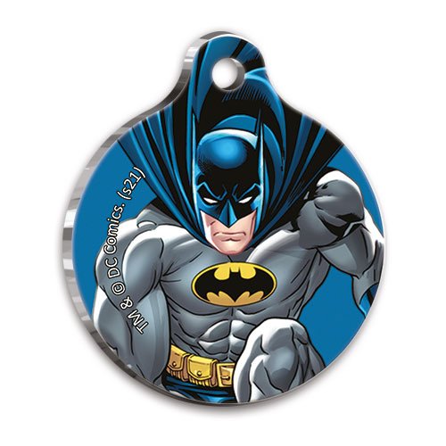 Batman Yuvarlak Kedi ve Köpek Künyesi Large 3,8 cm