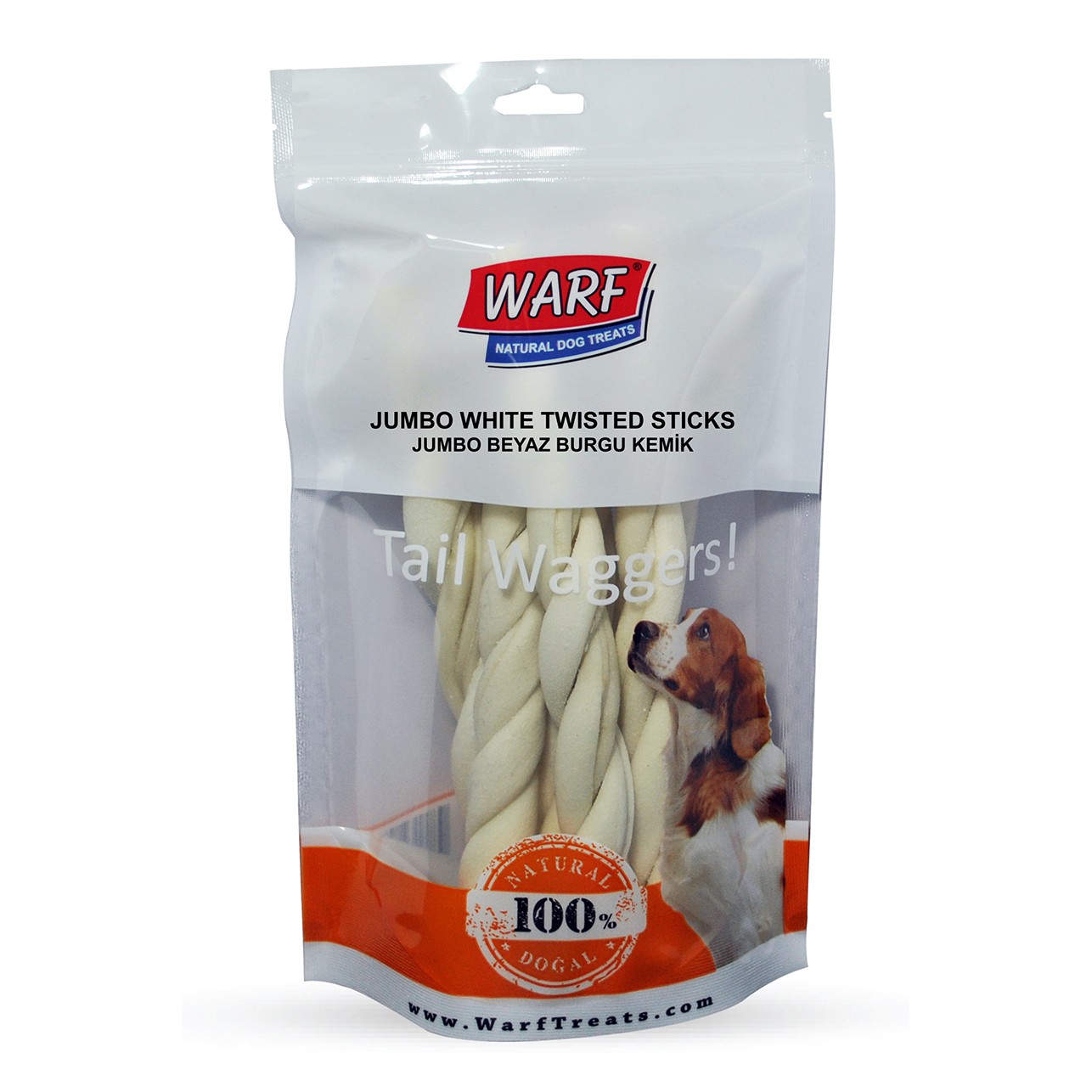 WarfNaturals Jumbo Burgu Kemik 6 Lı 240 Gr