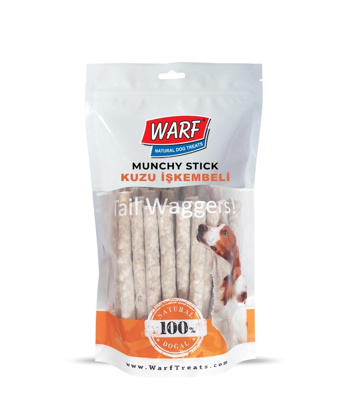 WarfNaturals Kuzu İşkembeli Munchy Sticks 40'lı 400 gr
