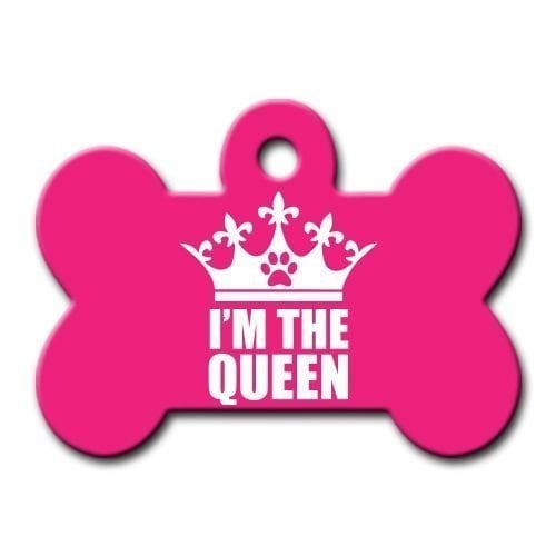 I'M The Queen Kemik Kedi Köpek Künyesi