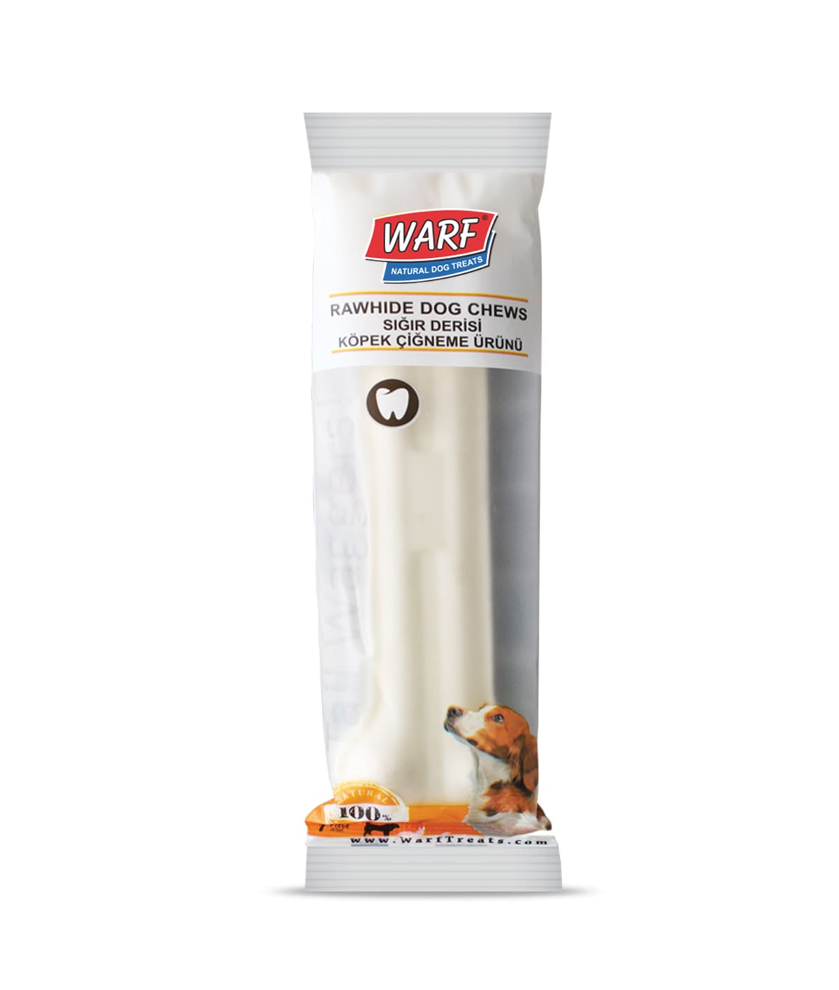 WarfNaturals Beyaz Pres Kemik 15,5 Cm 1 Li 90 Gr