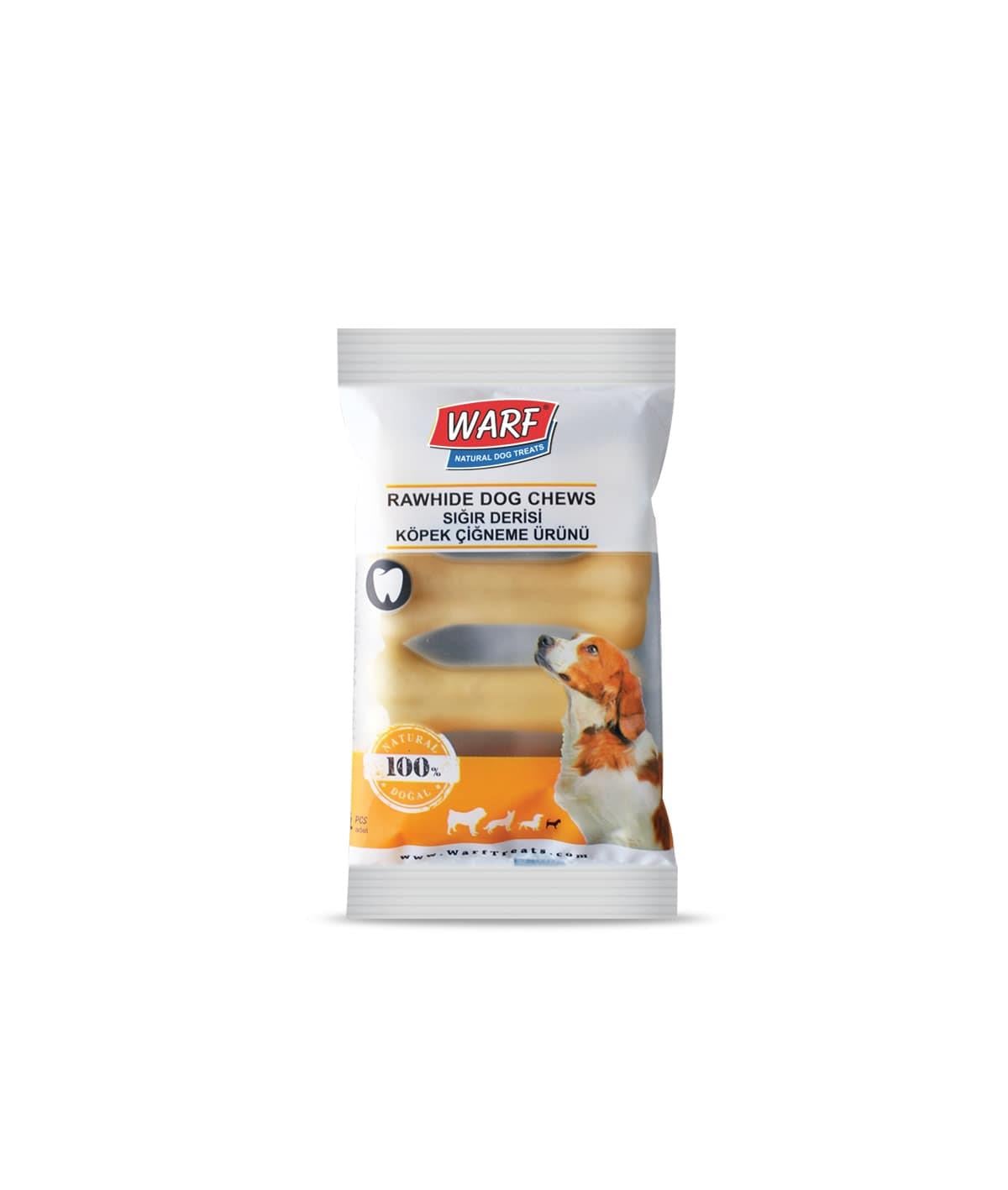 WarfNaturals Natural Pres Kemik 7,5 Cm 4 Lü