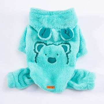 PawStar Mint Koala Büyük Irk Tulum Yağmurluk