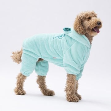 PawStar Mint Koala Büyük Irk Tulum Yağmurluk