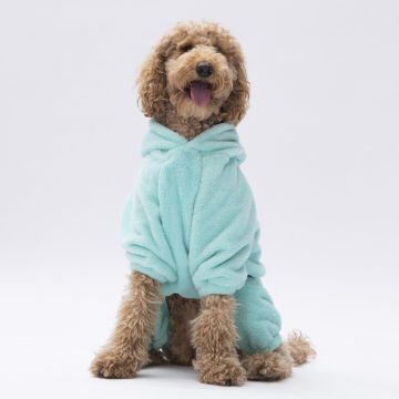 PawStar Mint Koala Büyük Irk Tulum Yağmurluk