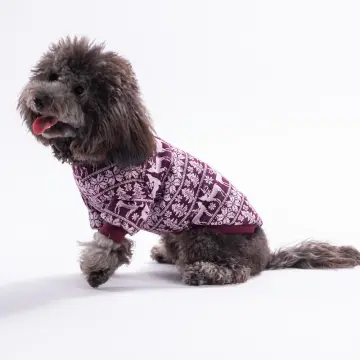 PawStar 25728-Bordo Nordic Winter-Reindeer Sweat