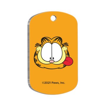 Garfield Askeri Şekilli Kedi ve Köpek Künyesi Small 2 x 3,5 cm