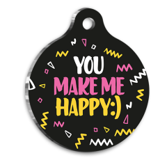 Happy Pet Tag Small 2,5 cm