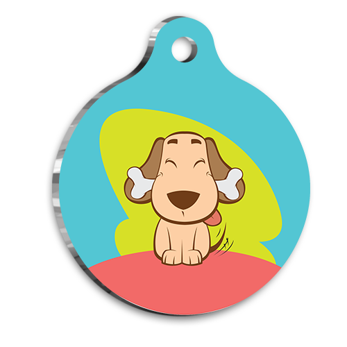 Şirin Köpek Dog Tag Medium 3 cm