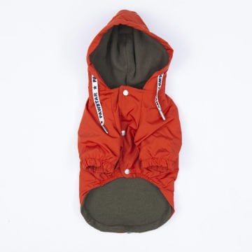 PawStar Kiremit Turuncu Pluvia Büyük Irk Yağmurluk