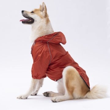 PawStar Kiremit Turuncu Pluvia Büyük Irk Yağmurluk