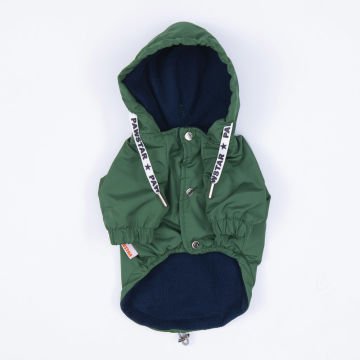 PawStar Yeşil Pluvia Büyük Irk Yağmurluk