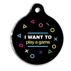 Oyuncu Pet Tag Large 3,8 cm