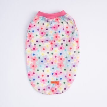 PawStar Spring Flowers T-Shirt Küçük Irk