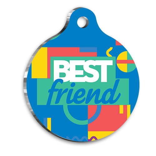 Mavi Best Friend Pet Tag Medium 3 cm