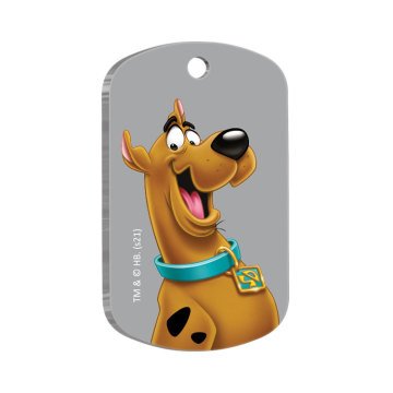 Scooby-Doo Asker Şekilli Kedi ve Köpek Künyesi Large 2,9 x 5 cm