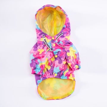 PawStar 23510 Rosea Camouflage Yağmurluk Küçük ve Orta Irk
