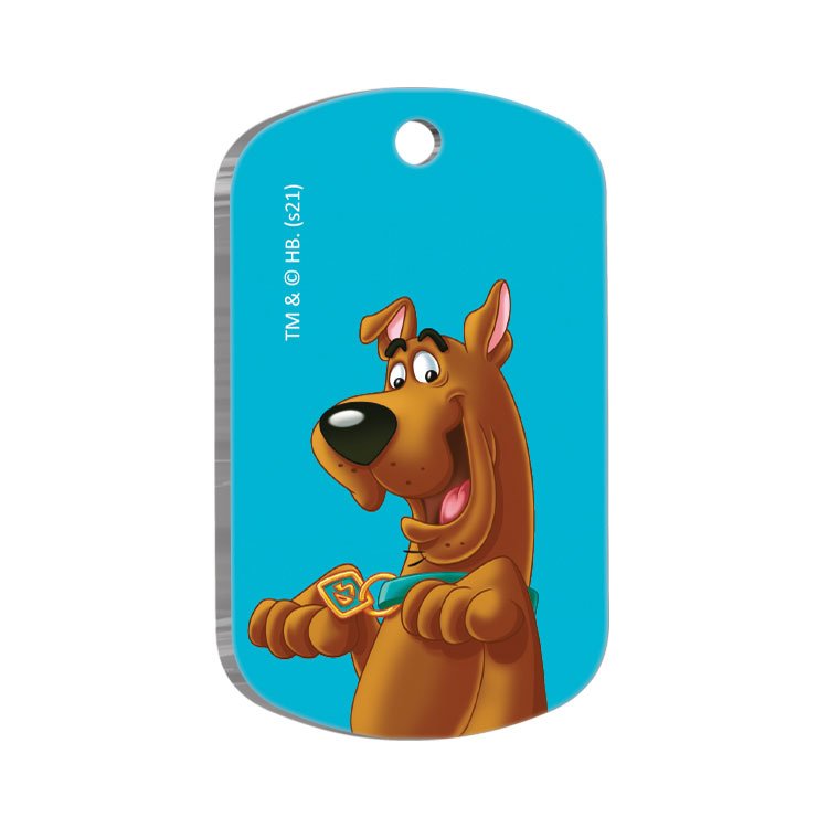 Scooby-Doo Asker Şekilli Kedi ve Köpek Künyesi Large 2,9 x 5 cm