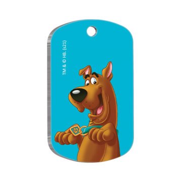 Scooby-Doo Asker Şekilli Kedi ve Köpek Künyesi Large 2,9 x 5 cm