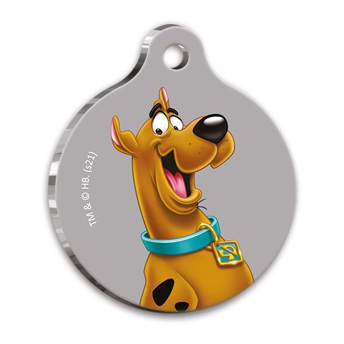 Scooby-Doo Yuvarlak Kedi ve Köpek Künyesi Small 2,5 cm
