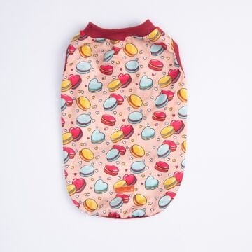 PawStar Macarons T-Shirt Küçük Irk
