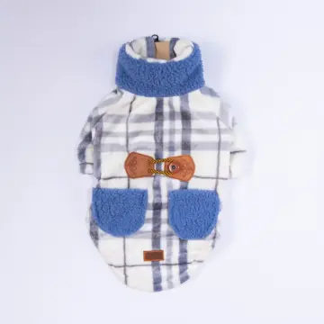 PawStar 25214-Krem Chicago Checks Ceket