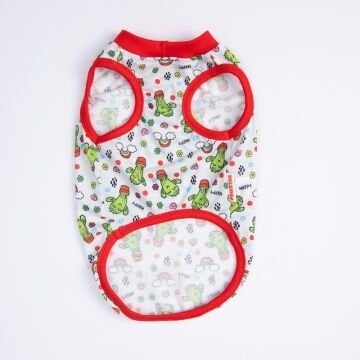 PawStar Cactus T-Shirt Küçük Irk