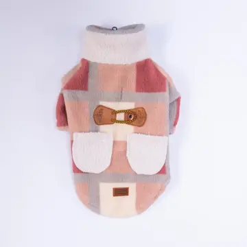 PawStar 25215-Pembe Chicago Checks Ceket